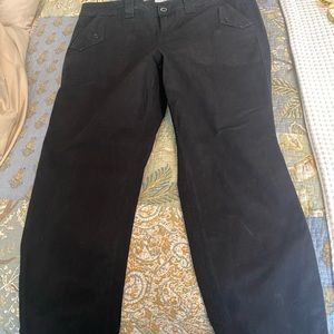 Torrid black military cropped pants Size 16 EUC!